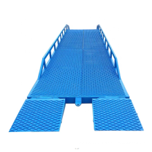 6T mobile yard ramp manufacturer forklift container loading dock ramps